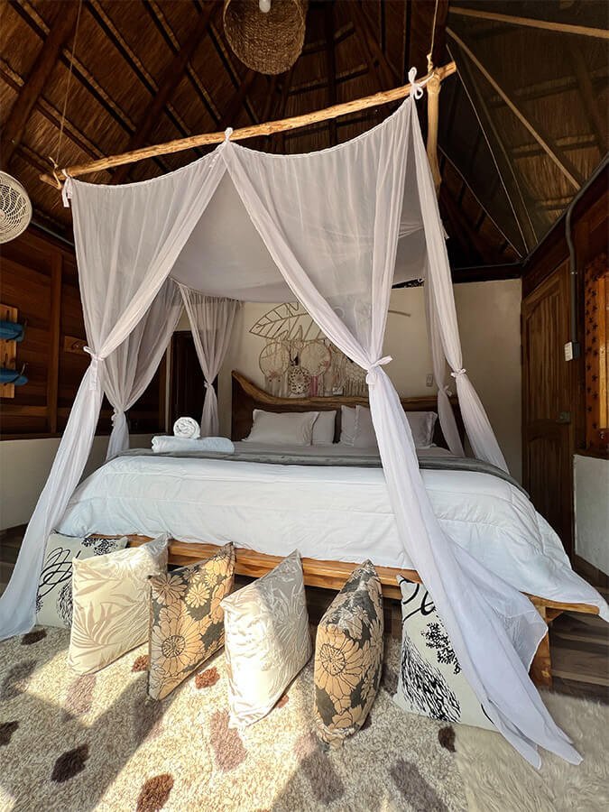 cabana habitacion pareja cedro suite