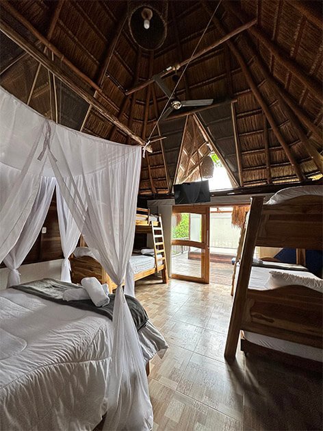 cabana santa marta familiar mamey suite cama doble