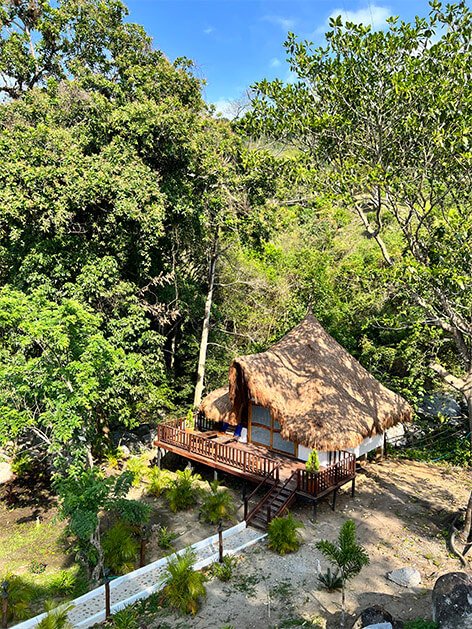 cabana tayrona caracoli terraza