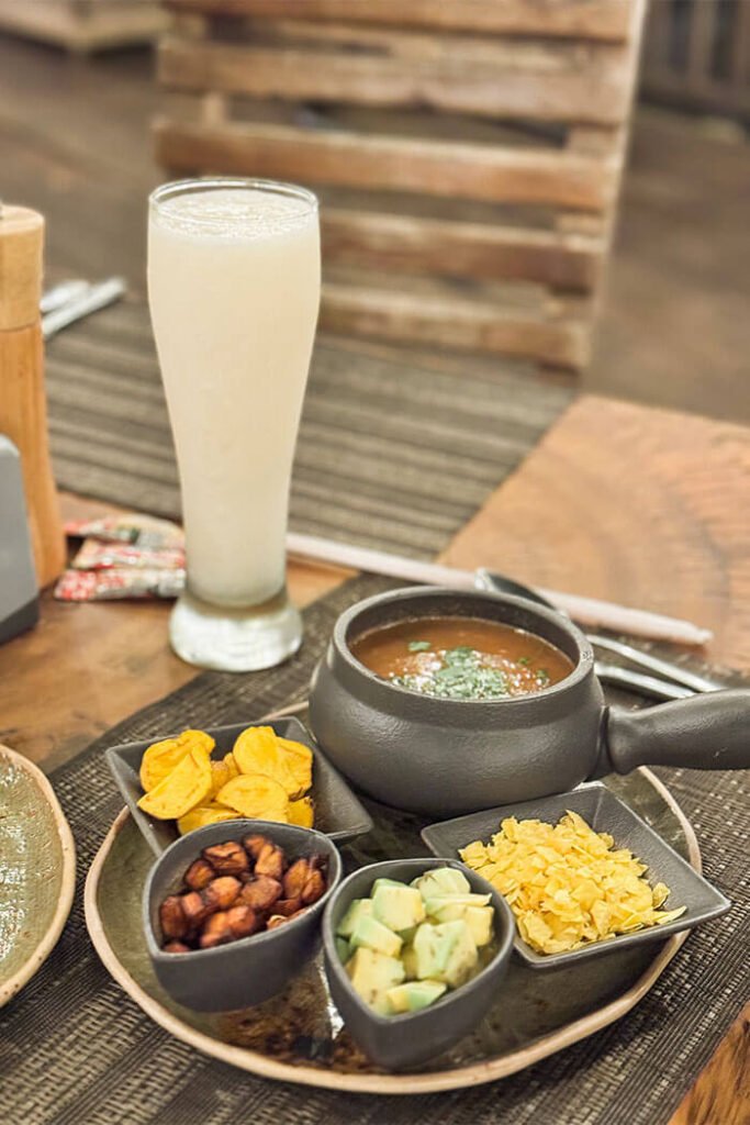 Traditional Caribbean Colombian food